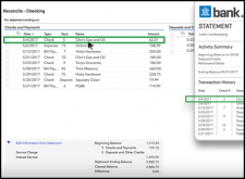 Reconciling Accounts in QuickBooks